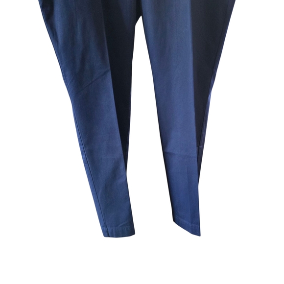 PLUS SIZE*****Talbots Women's Navy Straight Leg Pants - Picture 3 of 9